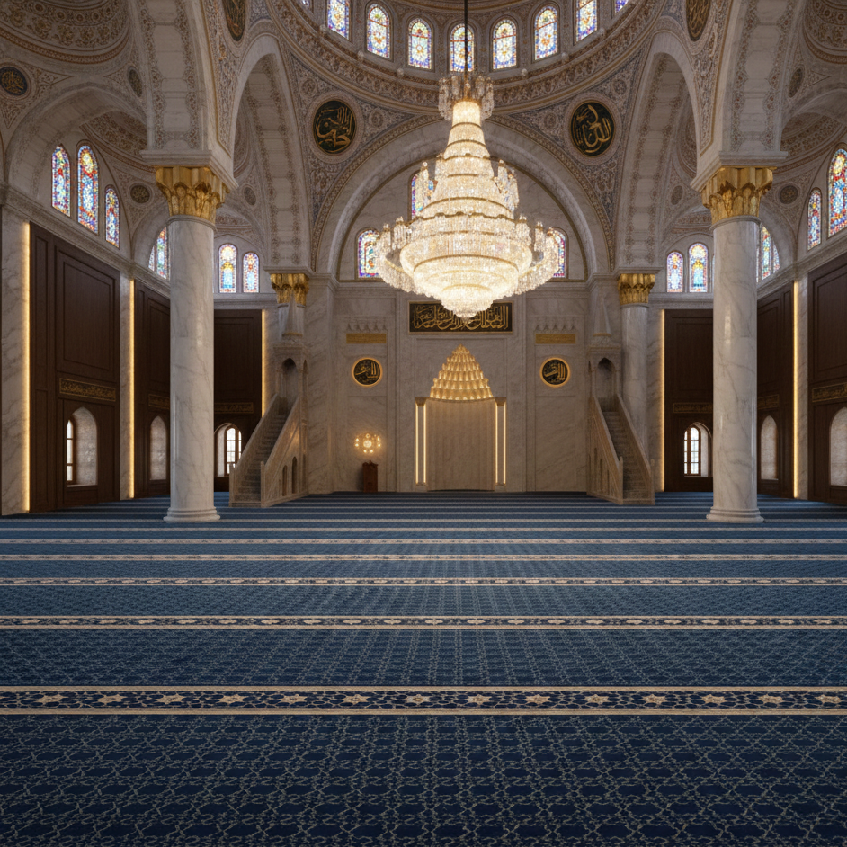 Crimson Mosque Carpet