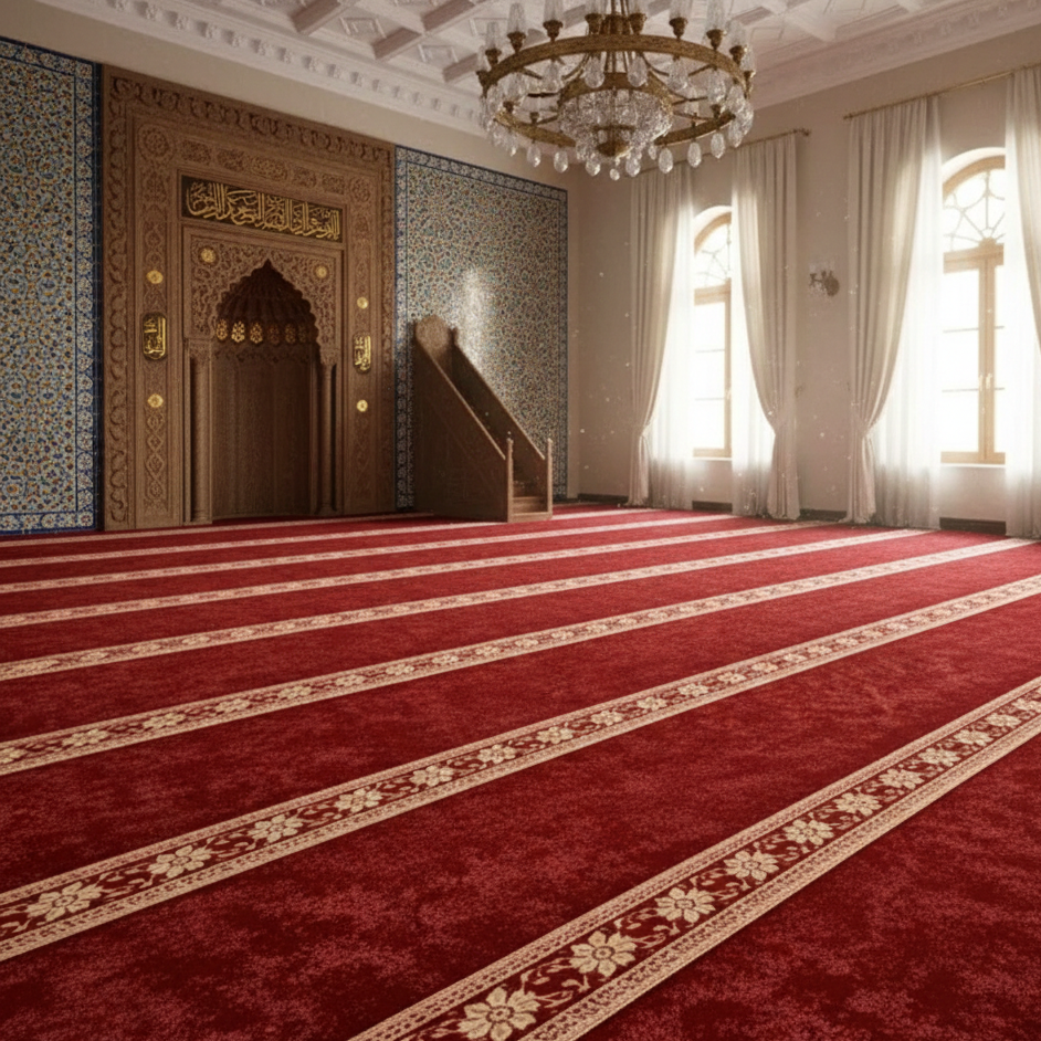 Floral Mosque Carpet