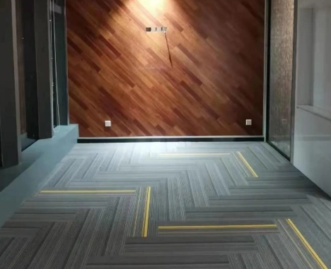 Highline Grey Gold Inlay Stripped Pattern