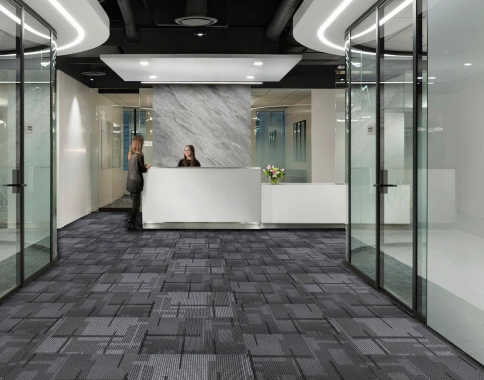 Metropolitan Slate Gridgrey Pattern