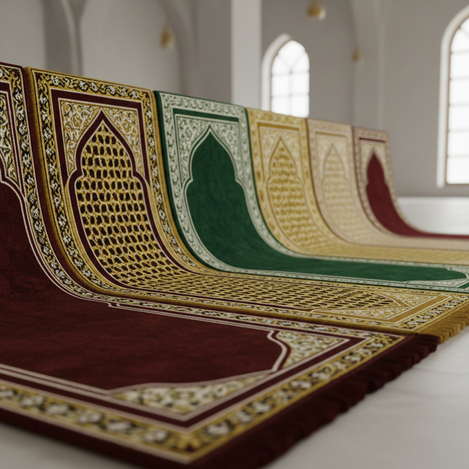 Custom Namaz Carpet Samples Dubai